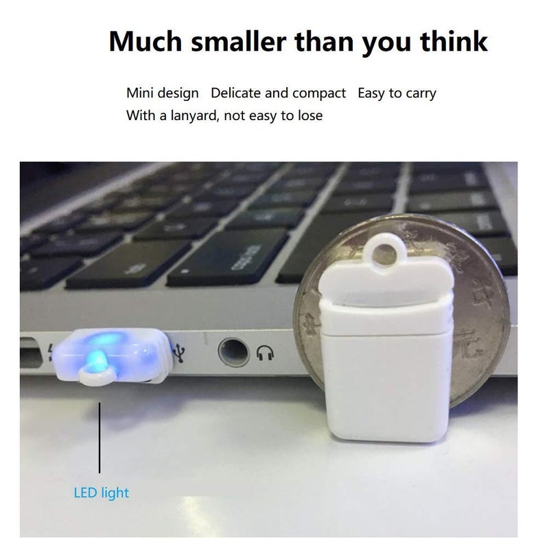 Cotchear White Computer Card Reader MINI Super Speed USB 2.0 Micro SD/SDXC TF Card Reader Adapter Gifts Wholesale Drop Shipping - Image 2
